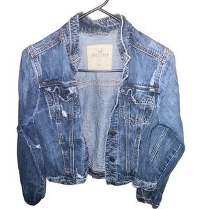 Hollister Women's Blue Denim Jacket